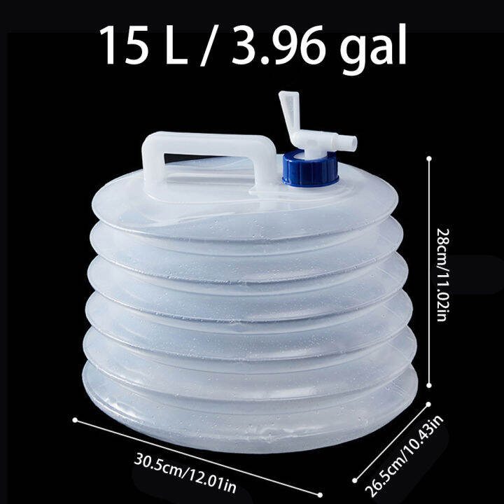 3l-5l-10l-15l-3l-5l-10l-15l-collapsible-camping-folding-water-container-carrier-bucket-tap-storage