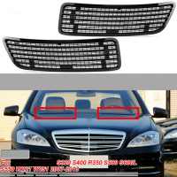 2Pair Left &amp; Right Side Hood Upper Grill Vent for 2007-2013 S550 W221