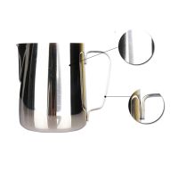 New Product 150 350ML Espresso Coffee Milk Mugs Cup Pull Flower Pots Jug Handle Craft Coffee Garland Cup Latte Jug Thickened Stainless Steel