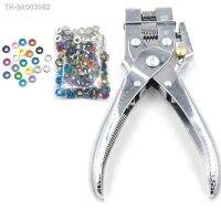 ☃ 5mm Eyelets Leverage Pliers InstallationTools Metal Buttonholes Rivet Buttons Molds Color paint Metal Rope Eyelet