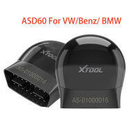 XTOOL เครื่องสแกน OBD2 ASD60 V2 HEX สำหรับ VW ระบบเต็มรูปแบบ VAG COM วินิจฉัย19.6ซอฟต์แวร์อัปเดตฟรีสำหรับ Android/IOS