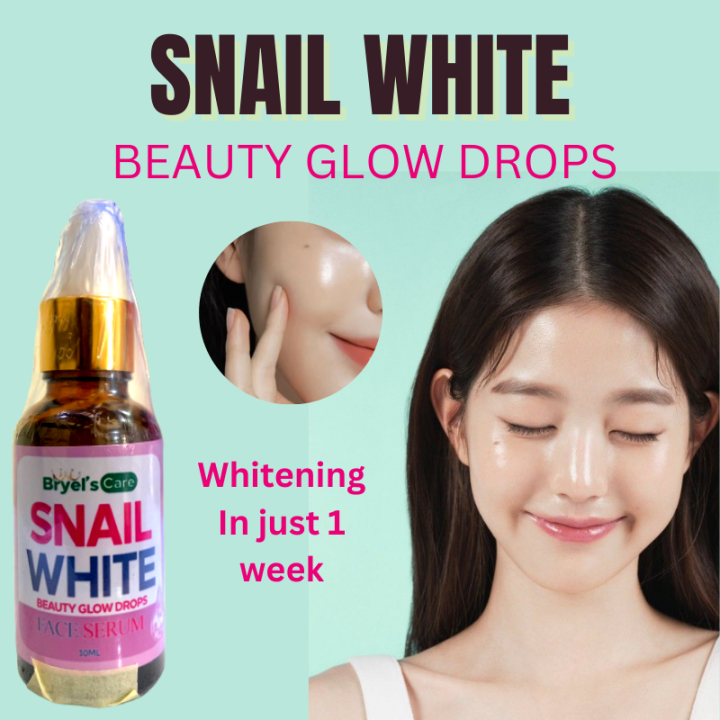 Snail White Face Serum 30ml Whitening Lazada Ph