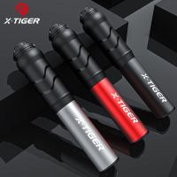 X-TIGER ปั๊มจักรยานแบบพกพาปั๊มมือขนาดเล็กขี่จักรยานบอลสูบลมของเล่นเครื่องสูบยาง Schrader Presta Valve MTB ปั๊มจักรยานอลูมิเนียม