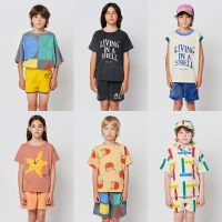 Bobo 2023 Ins New Summer Boys Girls Babys Pants Casual Cartoon Sports Kids Jeans Childrens Kawaii Shorts