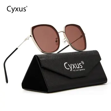 Cyxus Cat Eye Foldable Sunglasses for Women Polarized UV