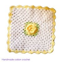 【CW】✚₪₪  NEW placemat cup coaster place mat cloth lace Crochet doily wedding pad kitchen Accessory