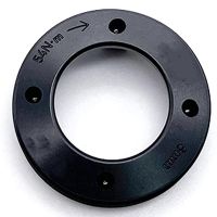 2X Crank Arm Cap Compatible for SRAM Dub System,Black Aluminum Alloy /M30 Side Cover BB30 /Dub, Crank Arm Fixing Cap