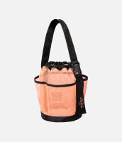 BARREL MESH SHOWER TOTEBAG สี ORANGE/BLACK