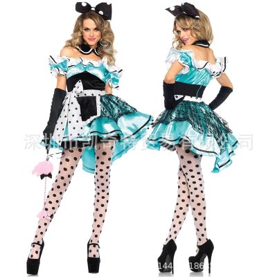 [COD] Costume Maid Dot Game Uniform Factory Wholesale