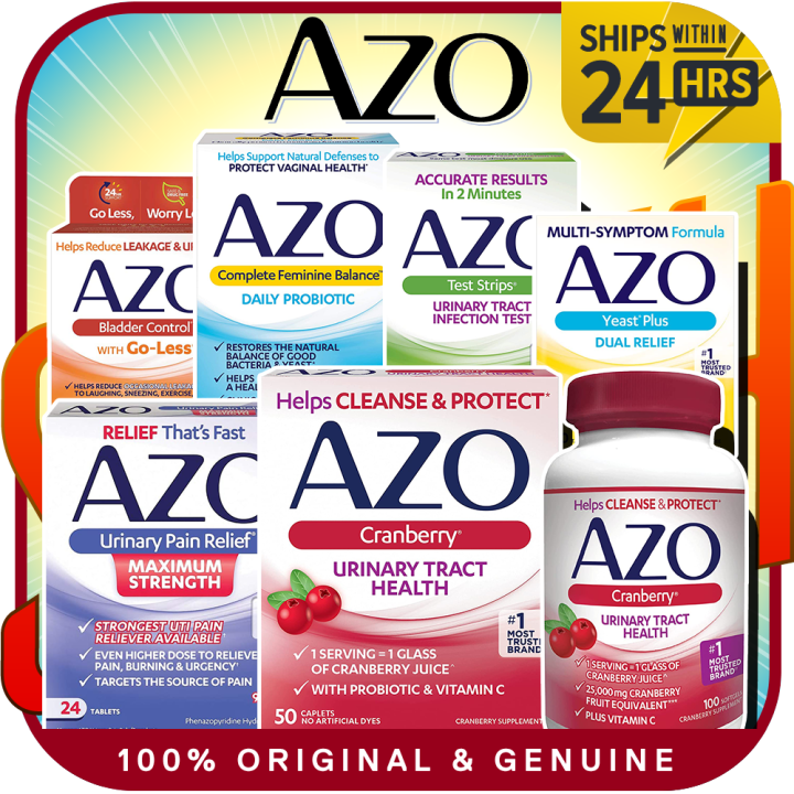 AZO Cranberry Urinary Tract | Urinary Pain | Tract Infection | Yeast ...