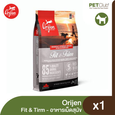 [PETClub] Orijen Fit&amp;Firm Dog - อาหารสุนัขโต สูตรฟิตแอนด์เฟิร์ม 4 ขนาด [340g. 2kg. 6kg. 11.4kg.]