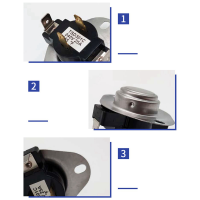 2X Replacement Parts for 3387134 Dryer Cycle Thermostat - Easy Install for 3387135 3387139 WP3387134VP 306910 3387134