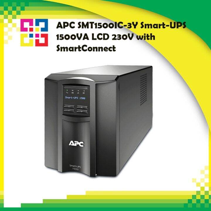 Apc Smt1500ic 3y Smart Ups 1500va Lcd 230v With Smartconnect Th 8325