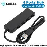 High Speed USB Hub 3.0 Multi USB Splitter Ultra-Slim 4 Port USB 3.0 Hub for Lenovo Xiaomi Macbook Pro PC Hub Accessories USB 3.0 USB Hubs