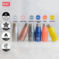 Built NY Apex Insulated Temperature Retention Double Walled Stainless Steel Water Bottle with Locking Mechanism Seal Lid (330ml/11Oz) กระบอกน้ำฉนวนสแตนเลสเก็บอุณหภูมิ พร้อมฝาป้องกันการรั่ว