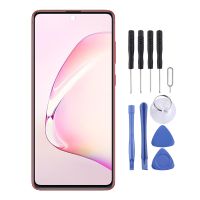 หน้าจอ LCD AMOLED แบบดั้งเดิมสำหรับ Galaxy Note10 Lite พร้อม Digitizer ประกอบเต็มตัวเครื่อง (สีดำ)