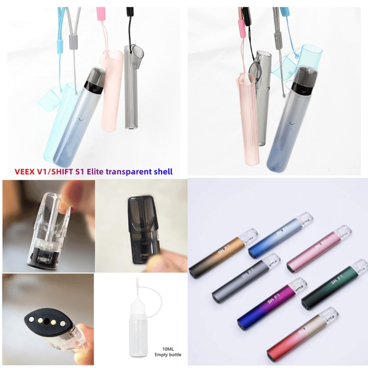 SHIFT Pod Refillable SHIFT SHFT S1 Elite/VEEX V1 Vape Pods Silicone