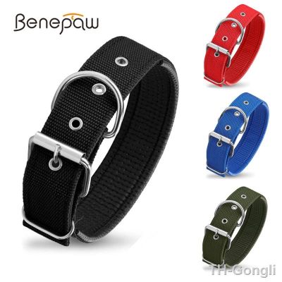 【hot】❧☃✚  Benepaw Heavy Duty Dog Collar Durable Thick Soft Padded Small Medium Large Training