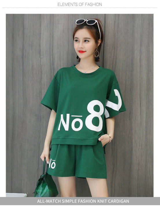 ava-dress-ชุดเซท-no-82-เสื้อ-กางเกงขาสั้น-สกรีนเสื้อเก๋ๆ-สวยมาก-แฟชั่นเกาหลี-สวยเก๋-ผ้านิ่ม-ใส่สบาย-รหัสสินค้า-165088