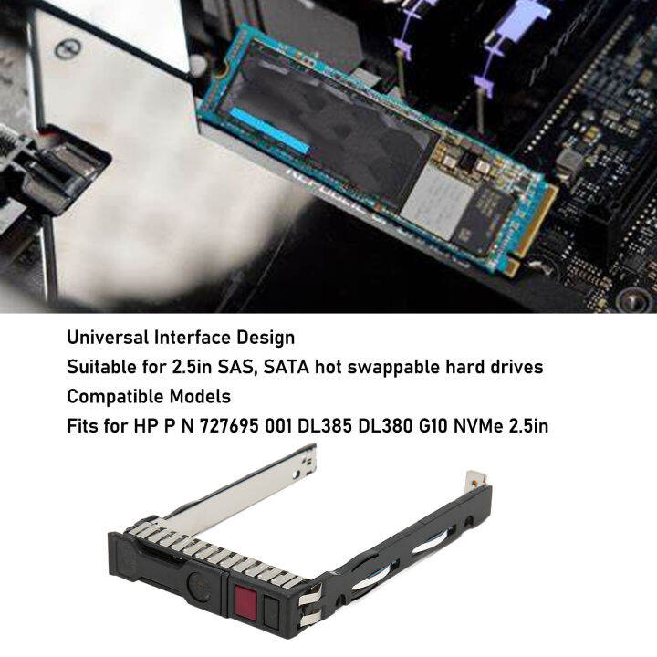ถาดฮาร์ดดิสก์2-5นิ้วฮาร์ดไดรฟ์ที่ใส่ซิมอินเตอร์เฟซ-sas-sata-สากลสำหรับ-dl380สำหรับ-nvme