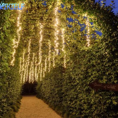 1.5M2.5M3.5M Warm White Fairy Lights Christmas Garland Led Racimos String Lights For Wedding Party Garden Curtain Tree Decor