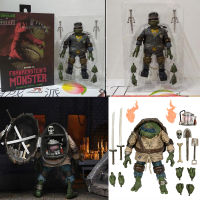 NECA Leonardo As Hunchback Monster รุ่น Raphael As Frankenstein S Monster Turtle Action Figure รูปที่สะสมของเล่นตุ๊กตาของขวัญ