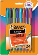 Bút bi BIC Cristal Xtra Bold Fashion Ballpoint Pen, Bold Point 1.6mm hộp