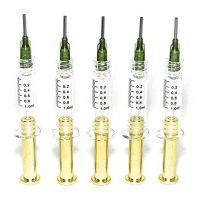 1PC 1ML / 3ML / 5ML Luer Lock Syringes Screw Blunt Tip Needles Caps For Industrial Dispensing Colanders Food Strainers