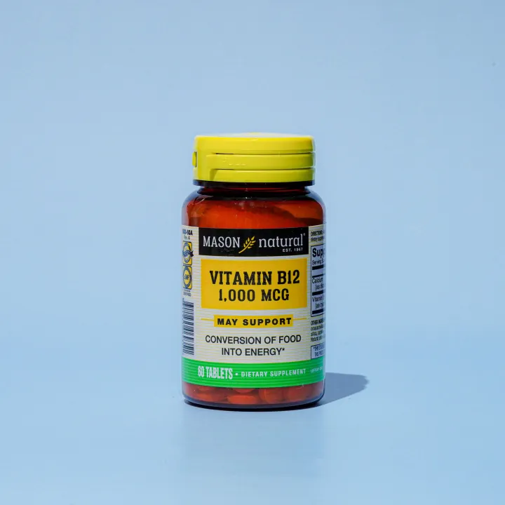 Mason Natural Vitamin B12 1000 mcg B12 is AS GOOD AS B1 and may reduce