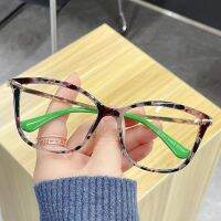 {Paopao glasses} แฟชั่นคลาสสิกแมวตาแว่นตาสำหรับผู้หญิงผู้ชายความละเอียดสูงป้องกันแสงสีฟ้าแว่นตาอินเทรนด์สำนักงานแว่นตาเล่นเกมคอมพิวเตอร์