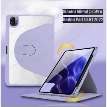 Cheap For Xiaomi Pad 5 Case with Pencil Holder for Mi Pad 5 Case Funda for  Xiaomi redmi Pad 10.6 Case Auto Wake Up and Sleep Leather Cover