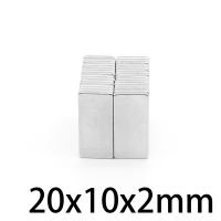 5/10/20/50/100/150PCS 20x10x2 Block Search Magnet N35 Rectangular Strong Powerful Magnets 20x10x2mm Neodymium Magnet 20x10x2