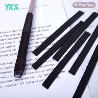 ?【Lowest price】YKS 50pcs แปรงแต่งหน้าซ้ำได้สุทธิฝาครอบป้องกันการจัดเก็บแปรงตาข่าย