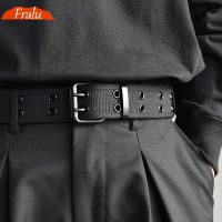 【HOT】 Men Belts Canvas Webbing Tactical Fashion Designer