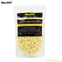 กลิ่นครีม เม็ดแว๊กซ์กำจัดขน Blue Zoo 100g. ของแท้ 100% ฟรีไม้พาย Hard wax Bean บราซิลเลียนแว๊กซ์ ทำเองง่ายๆที่บ้าน ?พร้อมส่ง?