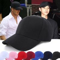 Men Women Plain Curved Sun Visor Baseball Cap Hat Solid Color Fashion Adjustable Caps