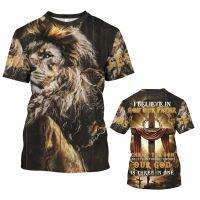 New summer Christian Jesus mens 3D print T-Shirt Large sized short sleeve Harajuku streetwear fashion clothing leaf Pullover OPS sport