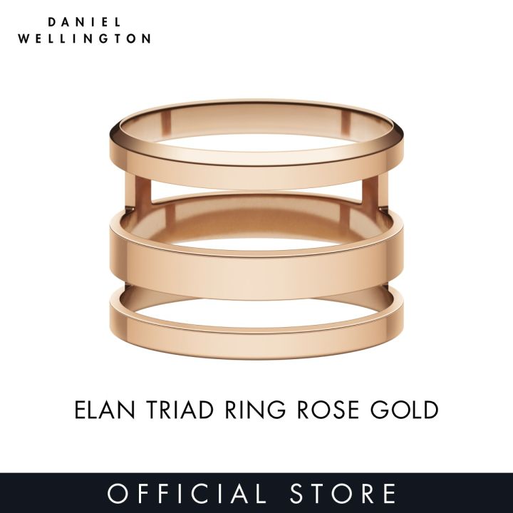 daniel-wellington-elan-triad-ring-rose-gold-ring-for-women-and-men-jewelry-collection-แหวนth