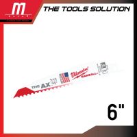 มาใหม่ ใบเลื่อยซอว์ซอลตัดไม้ 6" AX 5 TPI (5 ใบ) Milwaukee 48-00-5021 คุ้มสุดสุด เลื่อย ตัด เหล็ก ใบ เลื่อย ตัด เหล็ก ใบ เลื่อย วงเดือน ใบ เลื่อย ตัด ไม้