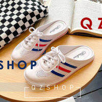 QZshop หนึ่งในมาแรง รองเท้าแตะสลิปออนทรงสวย รองเท้าเปิดส้นเกาหลี? สวมใส่สบาย รูปแบบการดีไซน์เฉพาะตัว หญิงก็ใส่ได้ชายก็ใส่ดี รีบสั่งนะจ๊ะ?