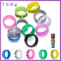 TONG 10pcs ยางยืด คันเบ็ด ที่จับ แหวนรูปตัว O เคสป้องกัน แหวนกันลื่น อุปกรณ์ตกปลา