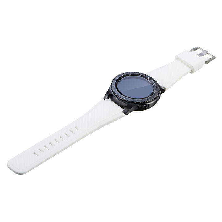 สายรัดข้อมือซิลิโคนสำหรับ-samsung-gear-s3-frontier-สายรัดข้อมือสปอร์ตขนาด-l-แบบคลาสสิก