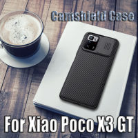 เคสสำหรับ Xiaomi Poco X3 GT NILLKIN CamShield กล้องเลื่อน Xiaomi ที่ครอบสำหรับ Xiaomi ป้องกัน X3 GT Dust-Proof Lens hixuanyazhuangx