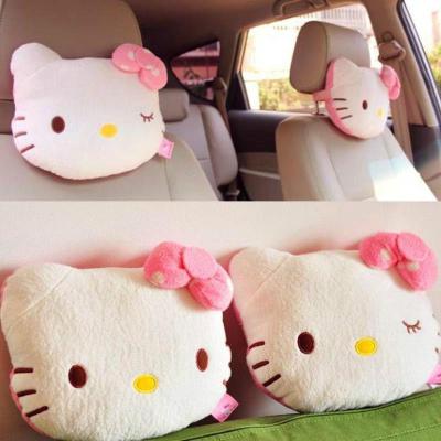 Cute Hello Kitty Car Seat Head Rest Cushion Pillow Neck Rest Pillow
