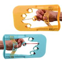 （A Decent） Finger Force Exerciser เครื่องออกกำลังกายสปริงแบบปรับได้ FingerTraining ComfortablePractical Professional