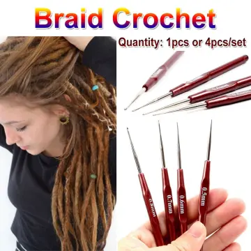 Crochet Needle Hair Tool Dread Dreadlock Hook Dreads Dreadlocks Needles  Weaving Locks Loc Braid Tools Braiding