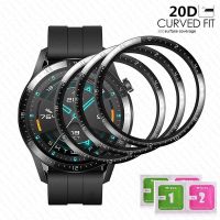 20D Curved Edge Tempered Glass For Huawei Watch GT2 Pro GT3 GT 2 3 46MM Screen Protector Protective film Smart Watch Accessories Printing Stamping