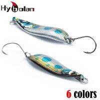 【hot】 HYBOLAN spinner bait 2g/3.5g/5g 6 colors hook Artificial Bait Trout Pike Perch Salmon