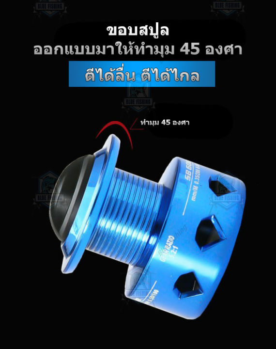 รอกสปินนิ่ง-รุ่น-sb-2000-รอบ-5-2-1-รอกสปิน-เบอร์-2000-รอกตกปลา-ราคาประหยัด-ราคาถูก-บลูฟิชชิ่ง-ร้านคนไทย-ส่งไว