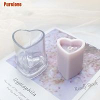 【Ready Stock】 ∋✴ C14 [Purelove] Heart-Shaped Mold Candle Diy Handmade Candle Mould Plaster Crafts Soap Molds